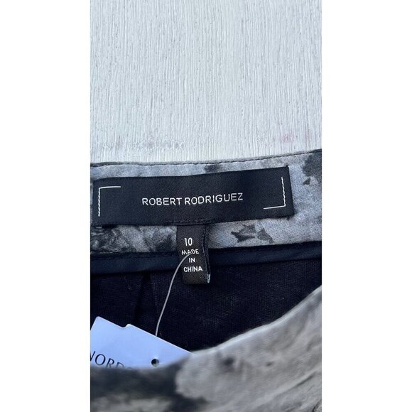 Robert Rodriguez Womens Pockets Asymmetrical Pleated Mini Skirt Size 10 - Picture 10 of 10